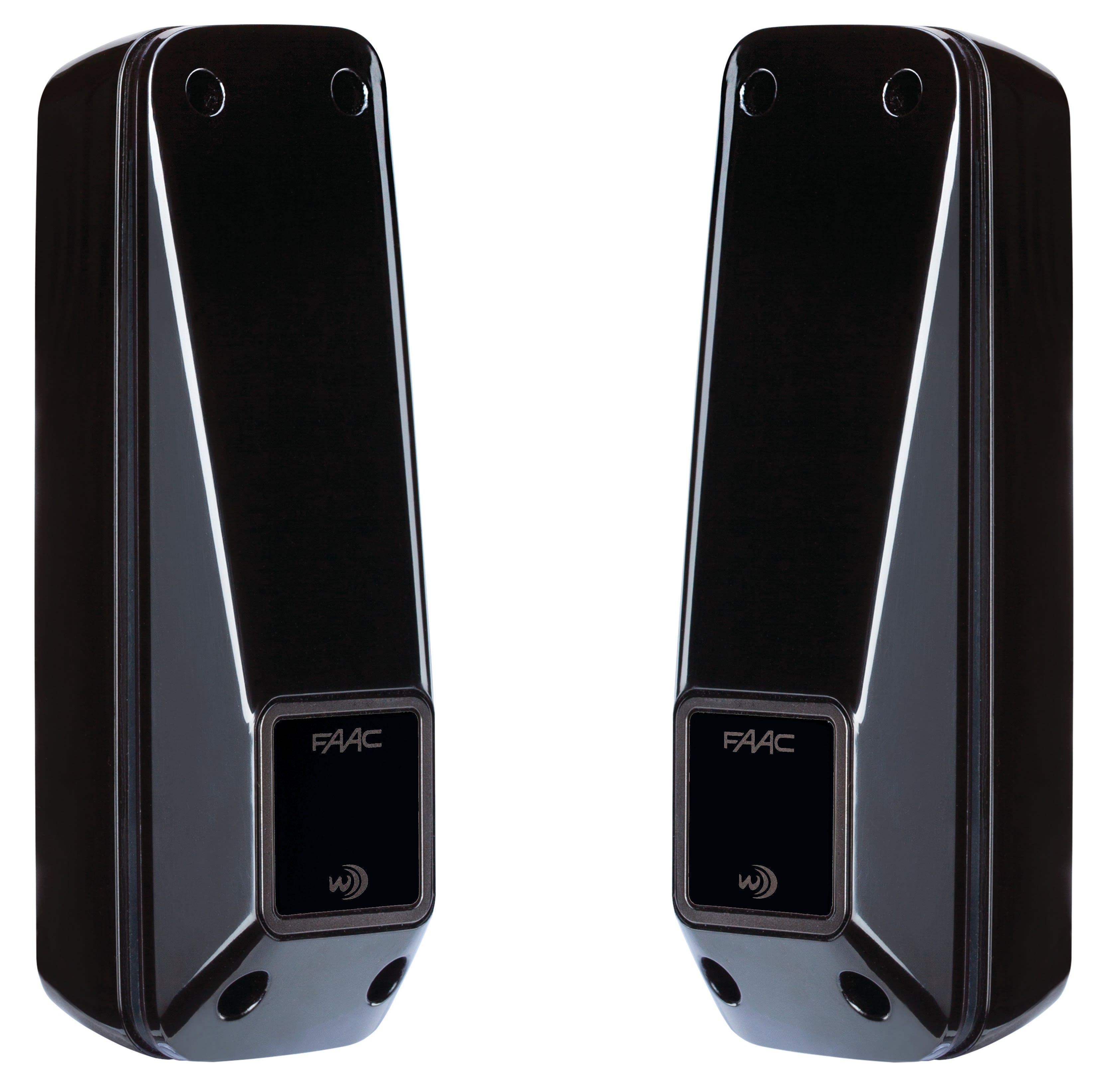 Faac - xp20wd - photocellules wireless, orientables, murales ou en saillie.