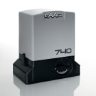Faac - moteur 740 e z16 230v avec encodeur, 740d, pignon z16, cle dev., plaque, aimants