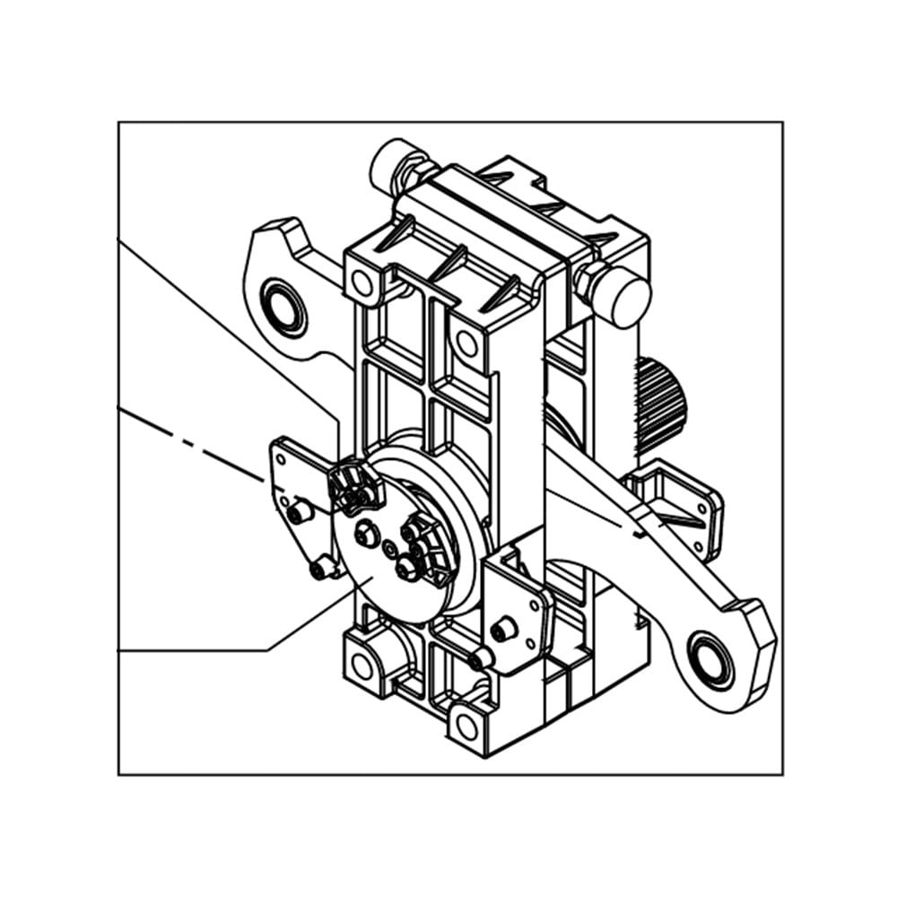 Faac - groupe levier complet 620