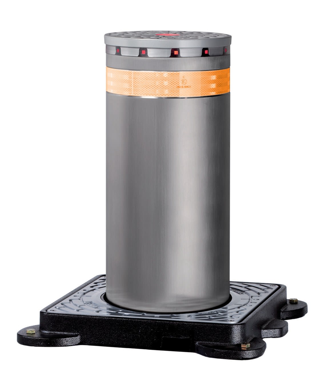 Faac - j275 ha v2 h800mm acier peint ral7021, led, avertisseur sonore, verrouillage.