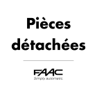 Faac - cylindre j275ha h600 avec bandeau reflechissant ral 7016