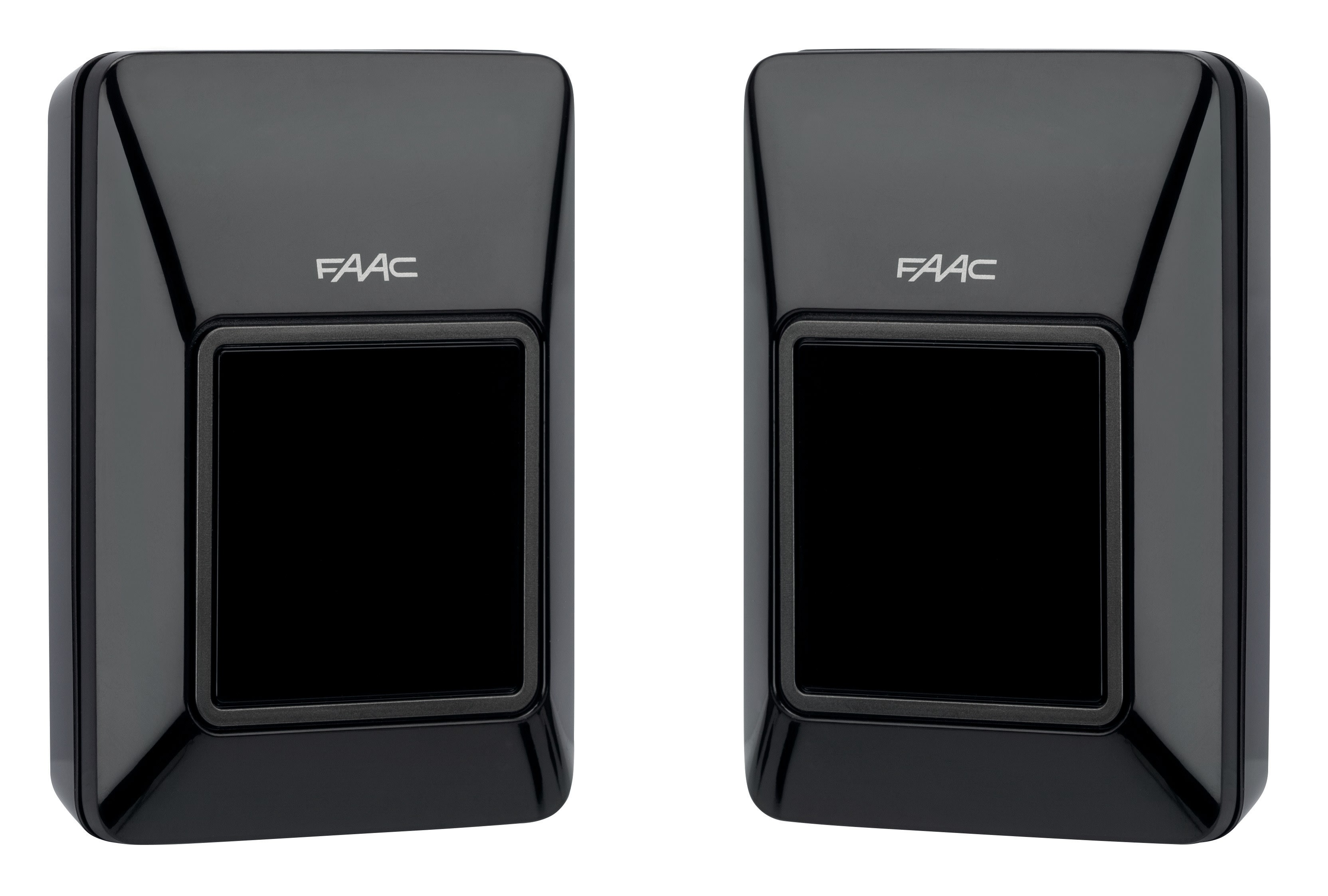 Faac - xp30 - photocellules filaires, noires, murales ou encastrables.