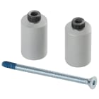 Faac - a951 - rehausse d'arbre hauteur de 35mm (vendu par 2)