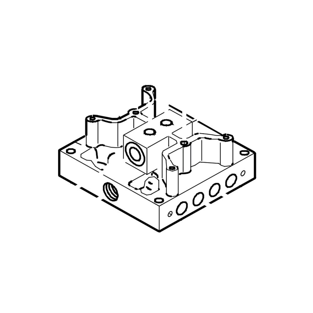 Faac - 750 - flasque de distribution pour 750 cbac (v.1996)
