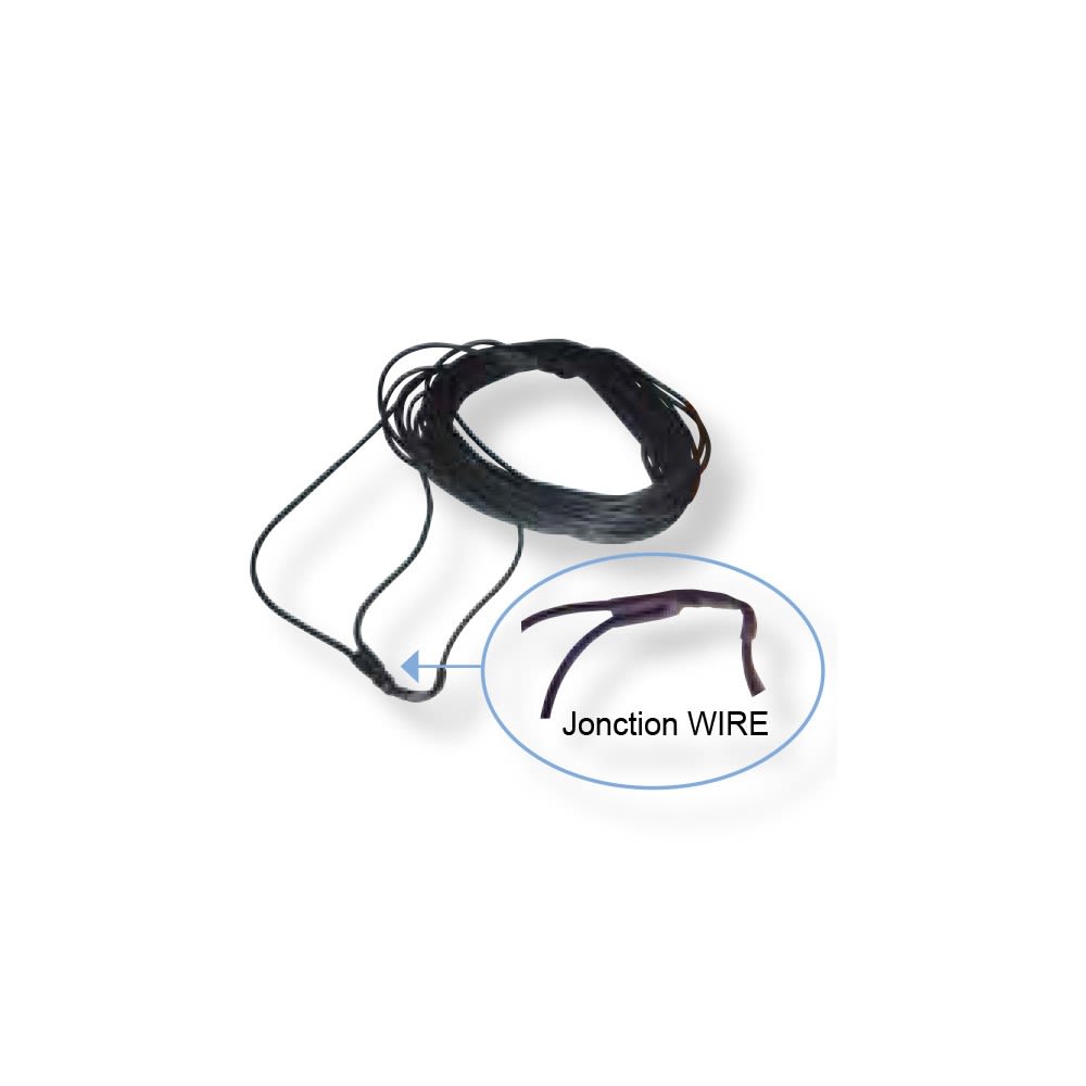 Faac - cable pour boucle magnetique pre-assemble a enterrer (l=10m).