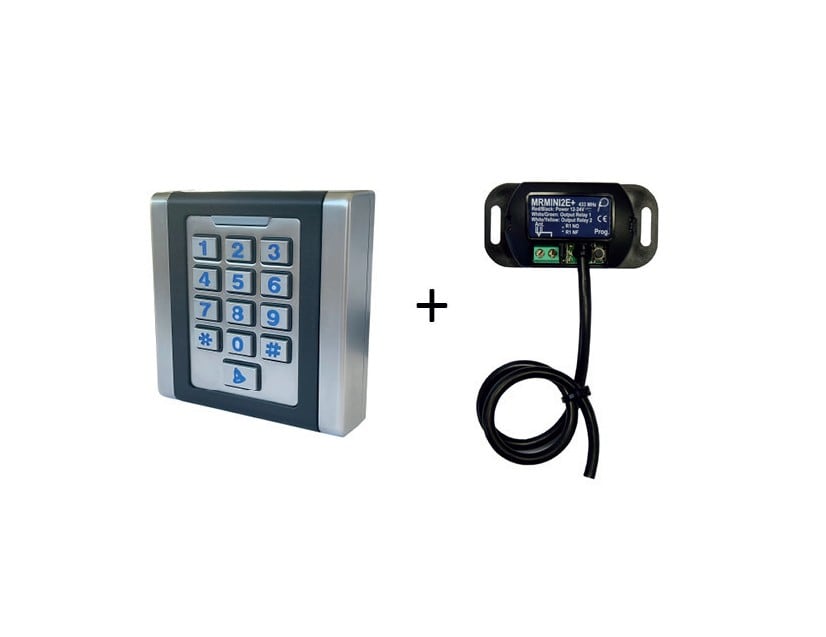 Faac - Kit Clavier recepteur anti vandale sans fil avec un récepteur 170RADIOKEY.