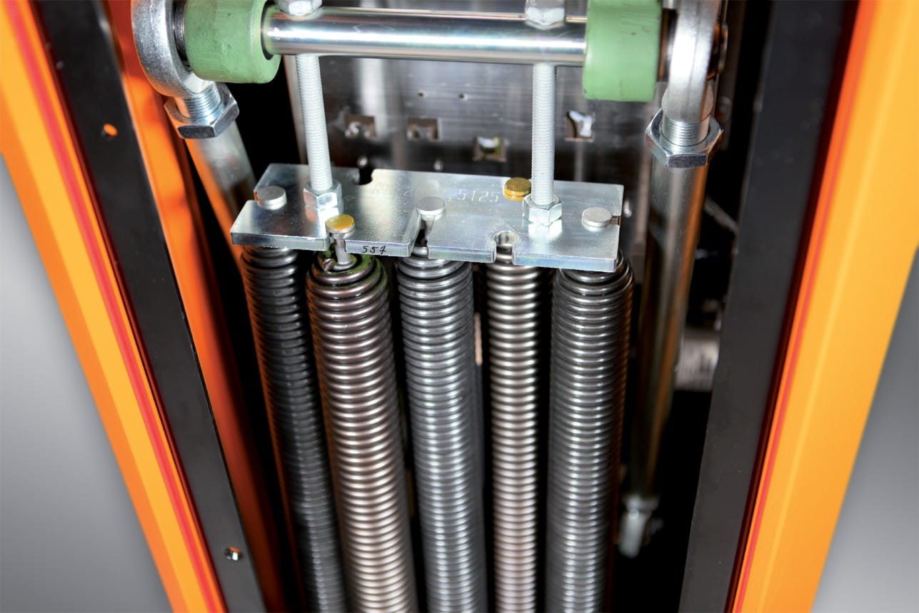 Faac - ressort faible magnetic. nombre de ressort selon lisse et accessoire