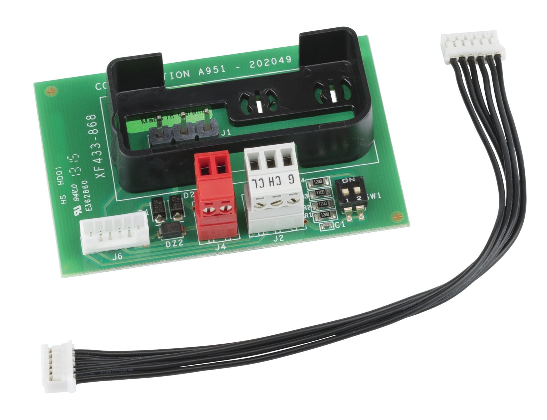 Faac - Carte de communication entre A951. Fonction INTERMODE et INTERVERROUILLAGE