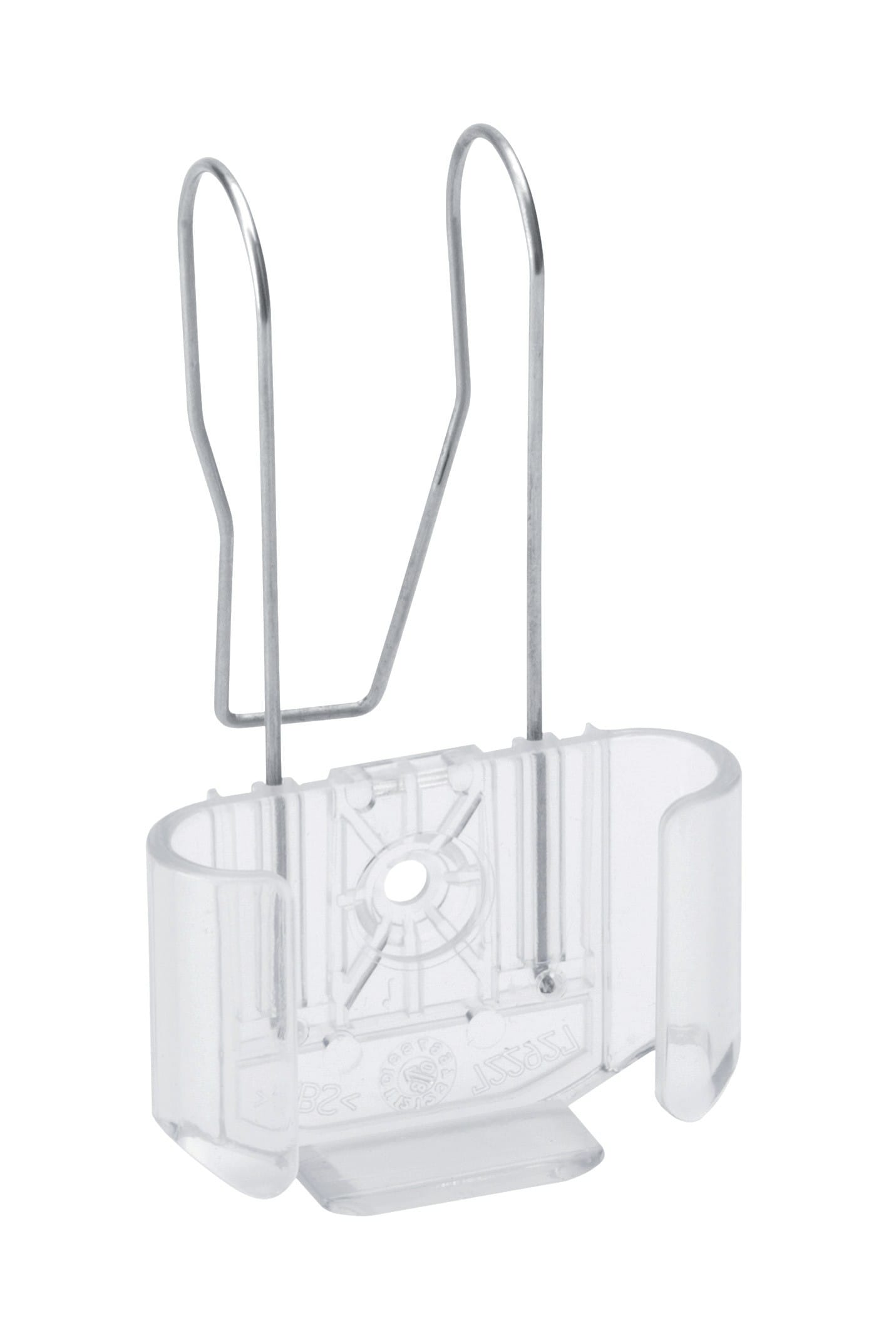 Faac - clip support emetteur xt2 xt4 - blanc - s'accroche au mur ou au pare soleil
