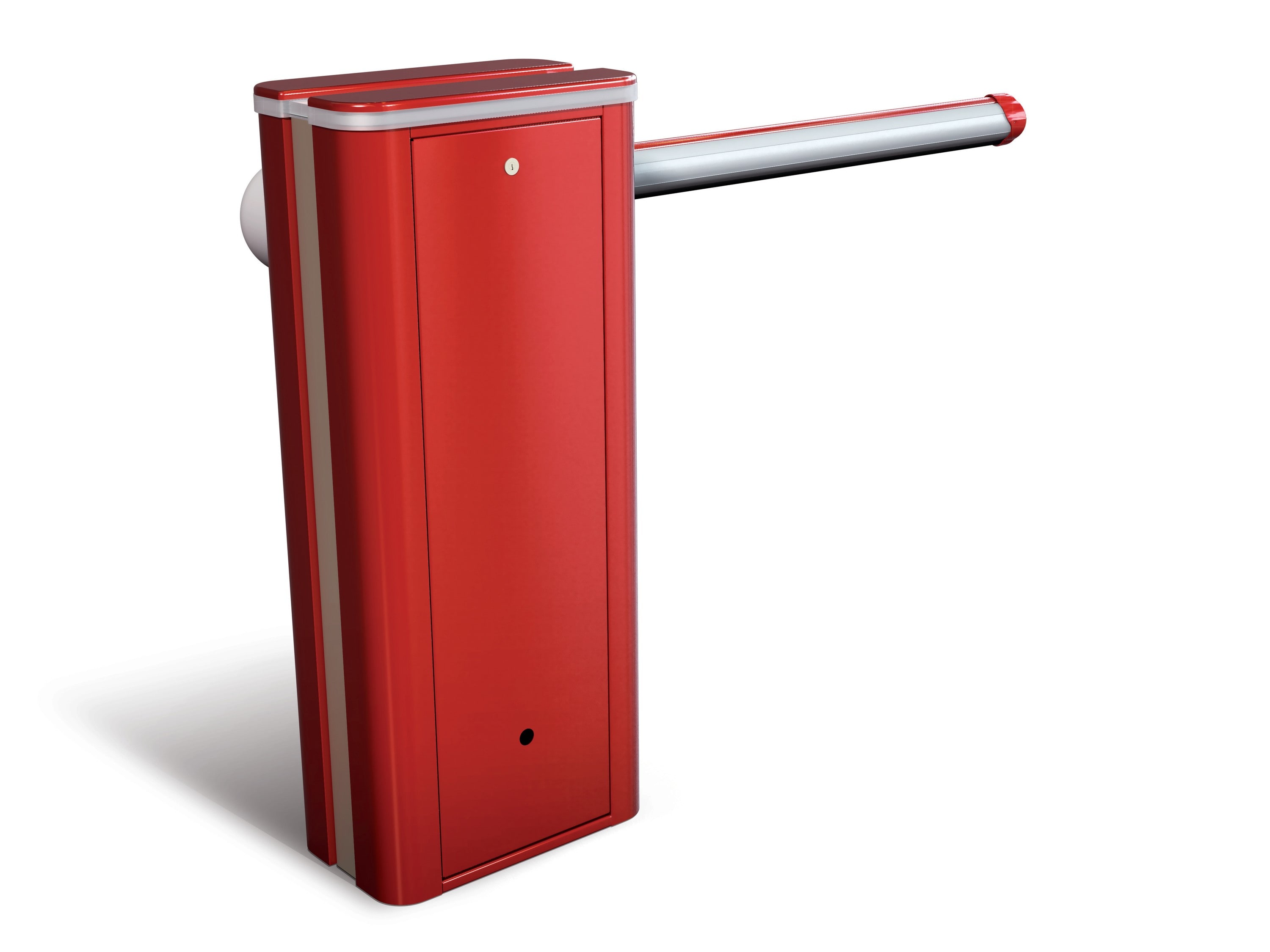Faac - Coffre amovible pour B680H RAL3020 Rouge. S'installe et se retire facilement.