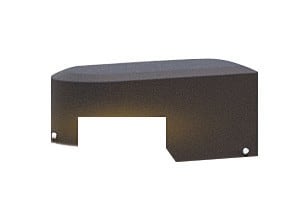 Faac - Capot pour opérateur intégré S2500i. RAL 7021 - Gris Noir