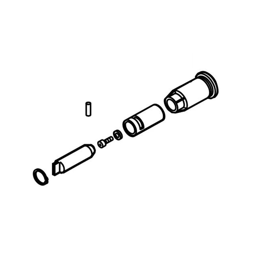 Faac - 640 - deverrouillage exterieur par cle triangulaire pour barriere 640