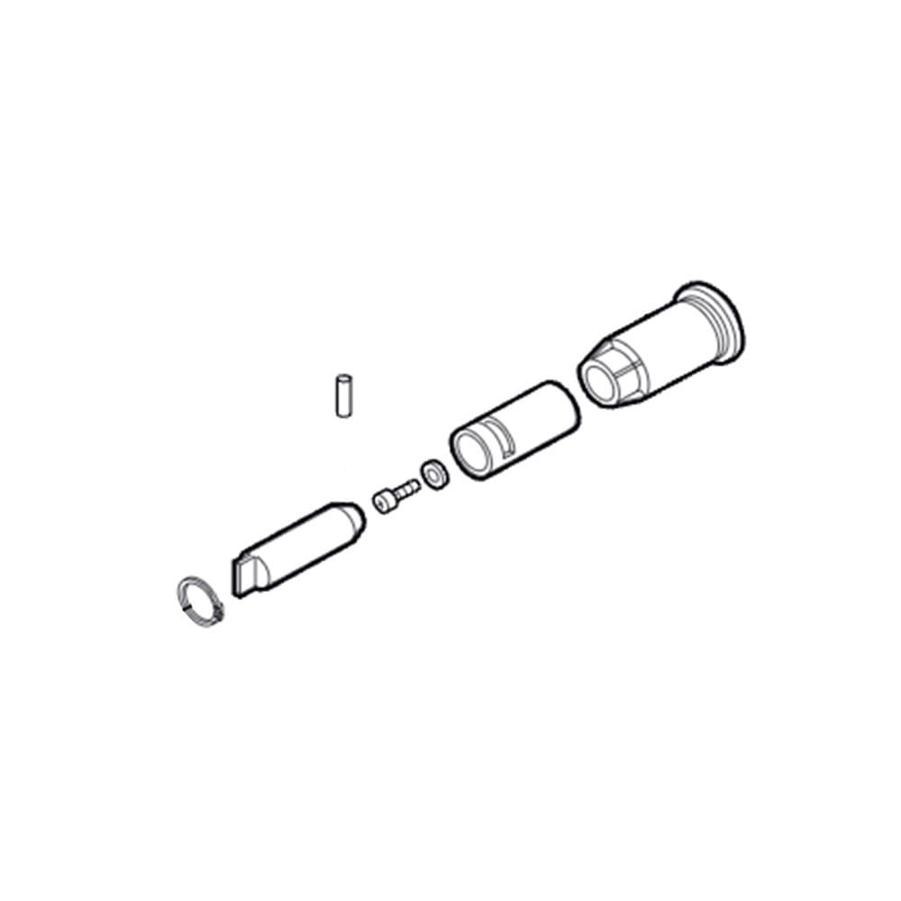 Faac - 615 - deverrouillage exterieur par cle triangulaire pour barrieres 610 et 615