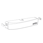 Faac - 950bm - carter de protection pour operateur porte pietonne 950bm