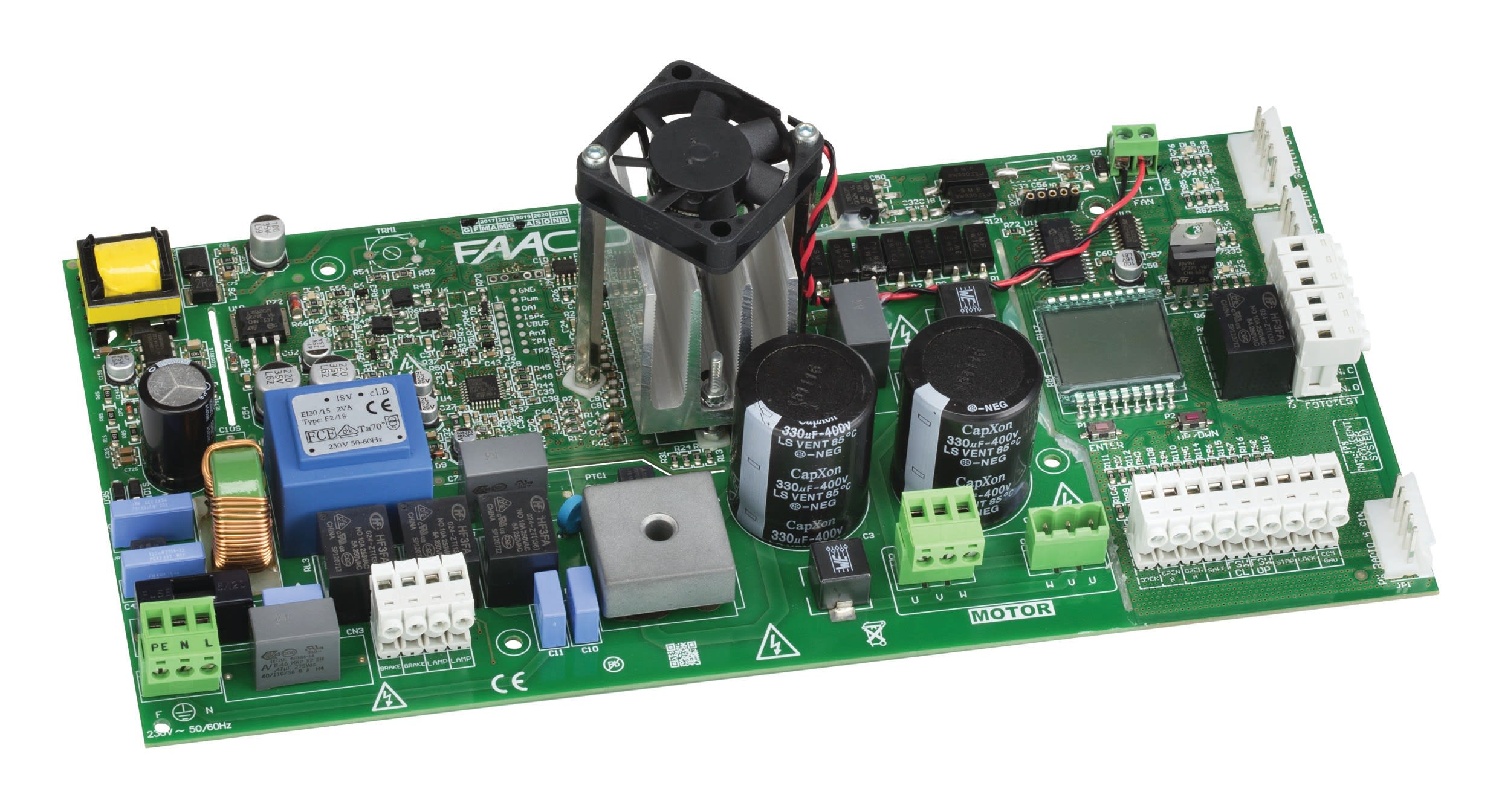 Faac - platine electronique e850s pour operateur rapide c851