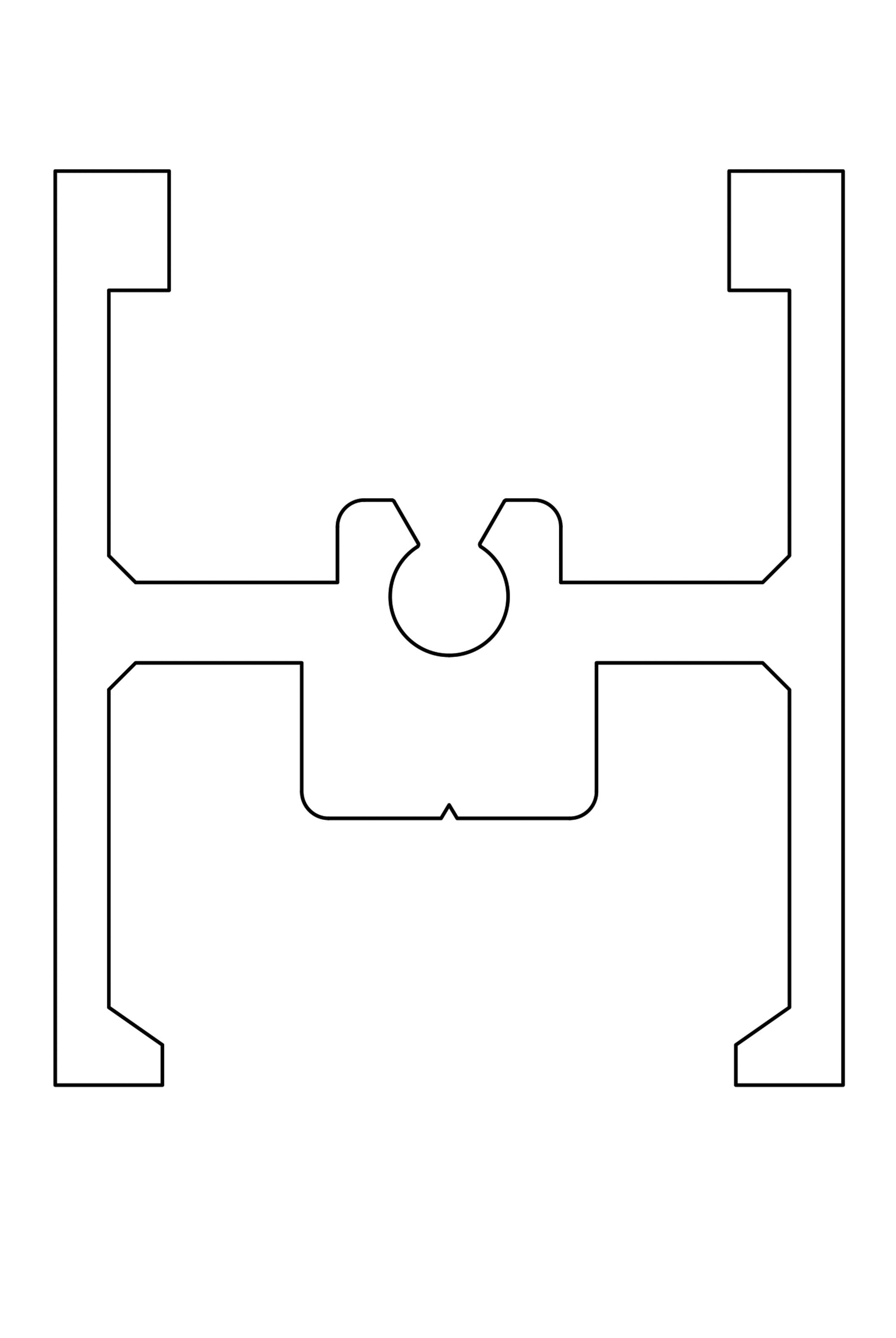 Faac - insert d'assemblage tk35 5500mm