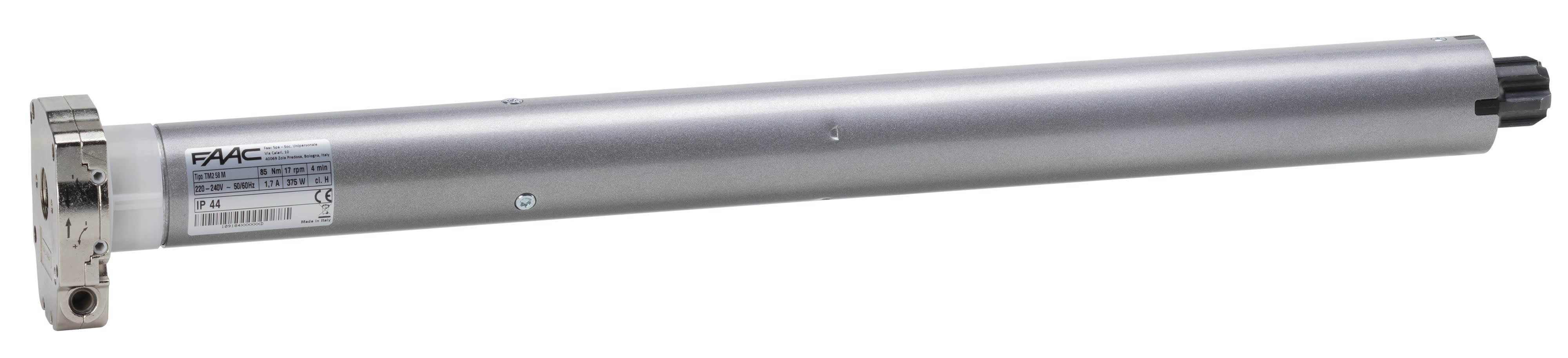 Faac - moteur pour volets roulants tm2 ? 58 man?uvre de secours 120/11_1 piece