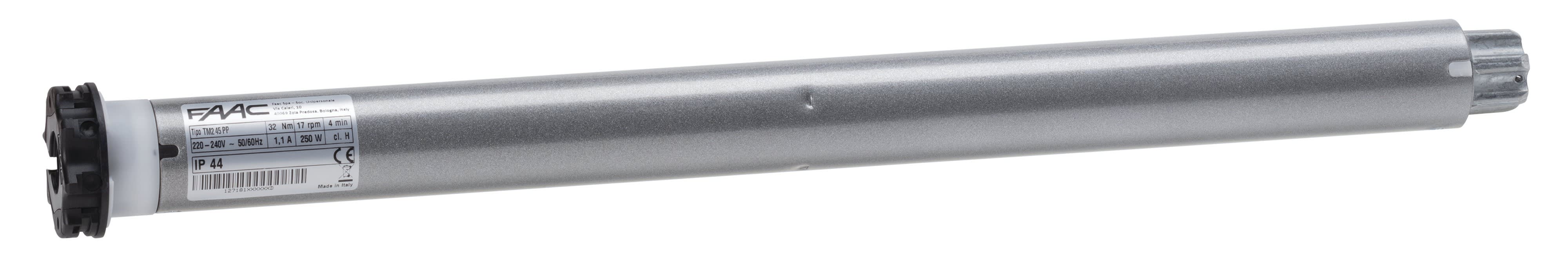 Faac - moteur pour volets roulants tm2 ? 45 pp 25/17 tours/min_octo60_1 piece