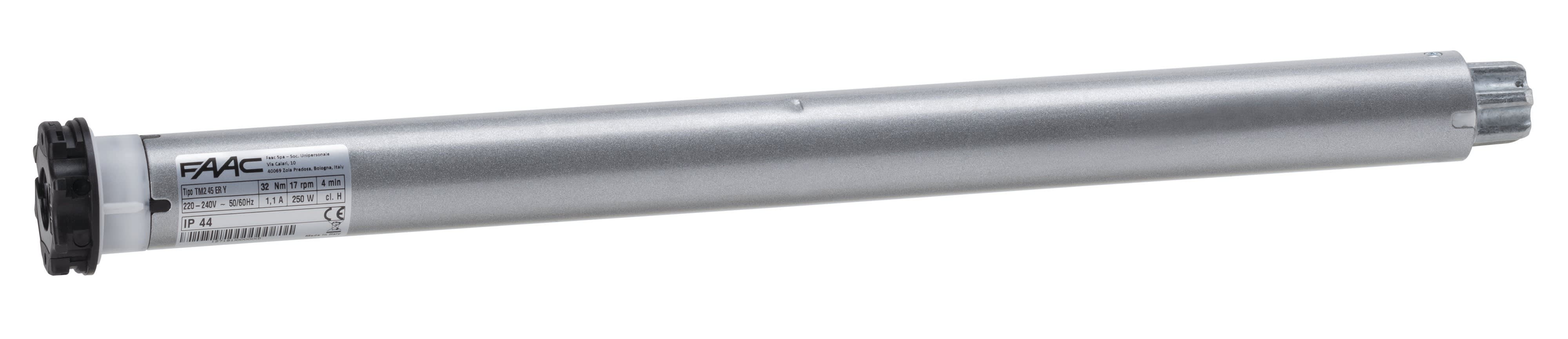 Faac - moteur pour volets roulants tm2 ? 45 er 40/17 tours/min pour store