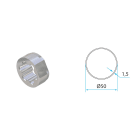 Faac - tm2 45 - adaptateur pour tube rond 50 mm