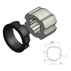 Faac - tm2 adaptateur ad45 pr tube zf 64