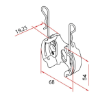 Faac - tm2 sup58 - clip support_1pc