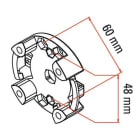 Faac - tm2 sup45 - clip support_1pc
