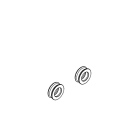Faac - roues a1400 air dm (4 pcs)