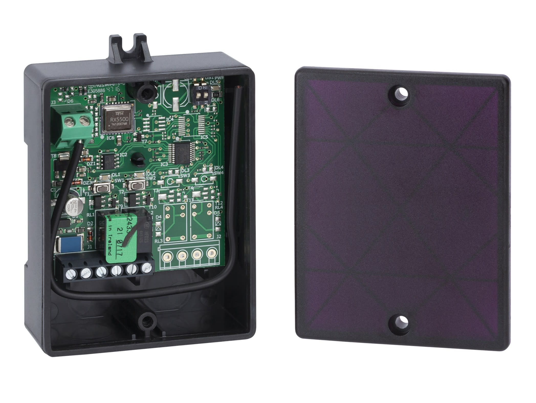 Faac - recepteur radio xr4 433mhz. recepteur deporte quadricanal