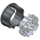 Faac - tm2 58 - adapt.tube rond ogive 85mm