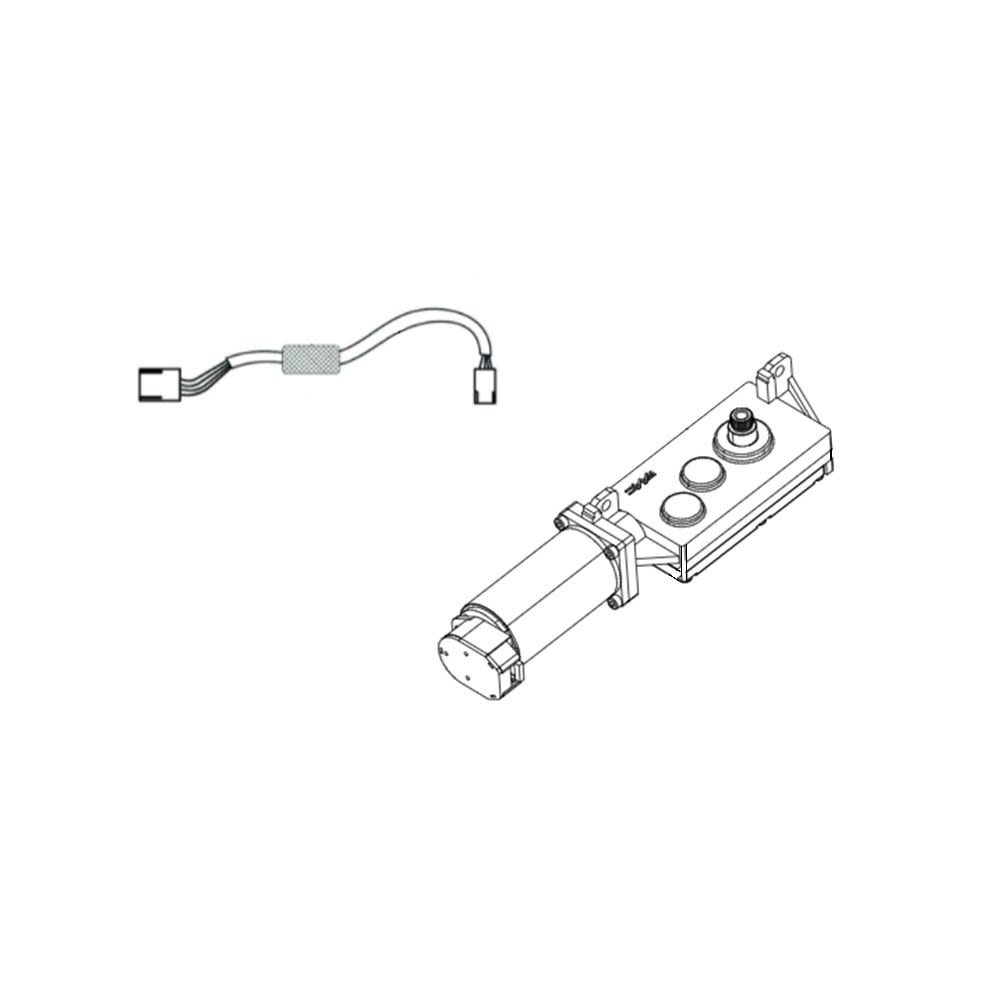 Faac - a951 - bloc moteur avec cables
