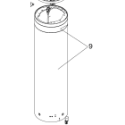 Faac - j275 ha 2k h800 - cylindre avec sticker