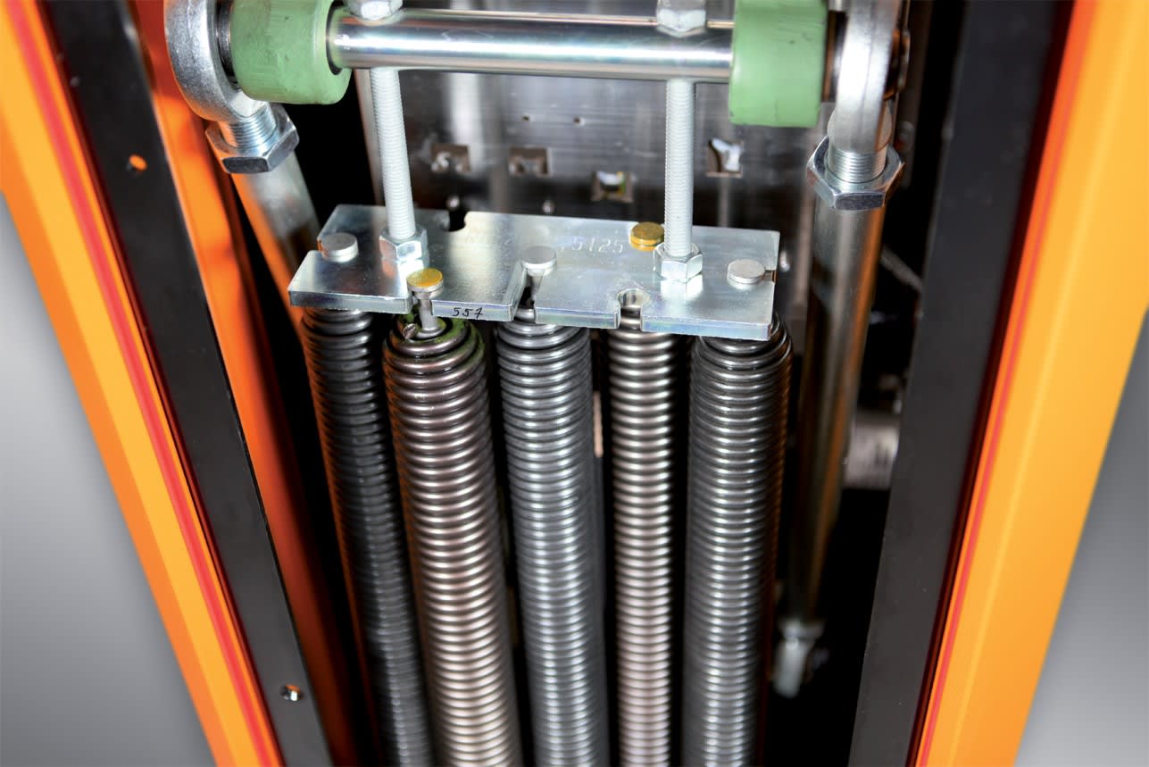 Faac - ressort faible magnetic. nombre de ressort selon lisse et accessoire