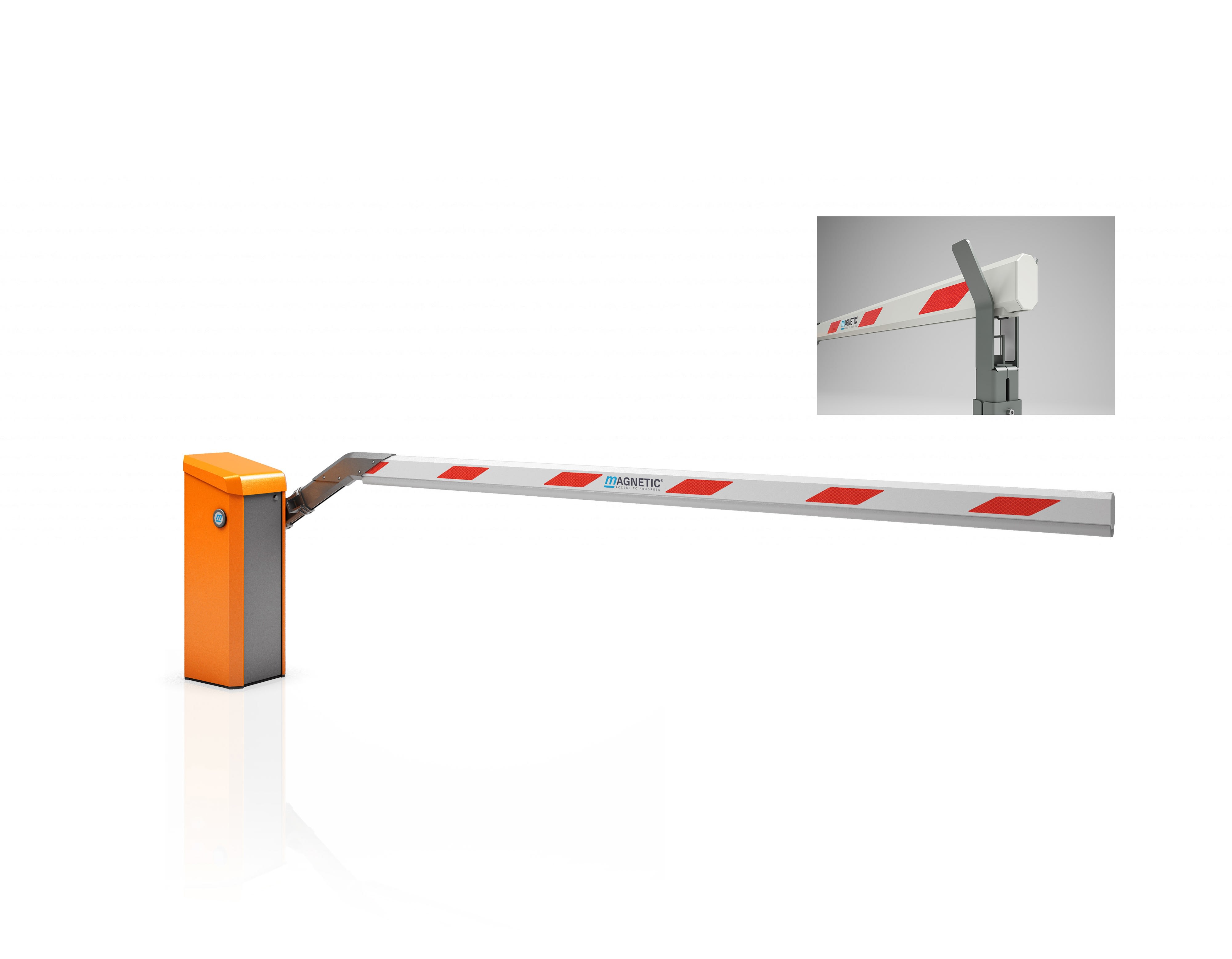 Faac - barriere access pro-l, ral2000, avec systeme de verrouillage (reference : bv01)