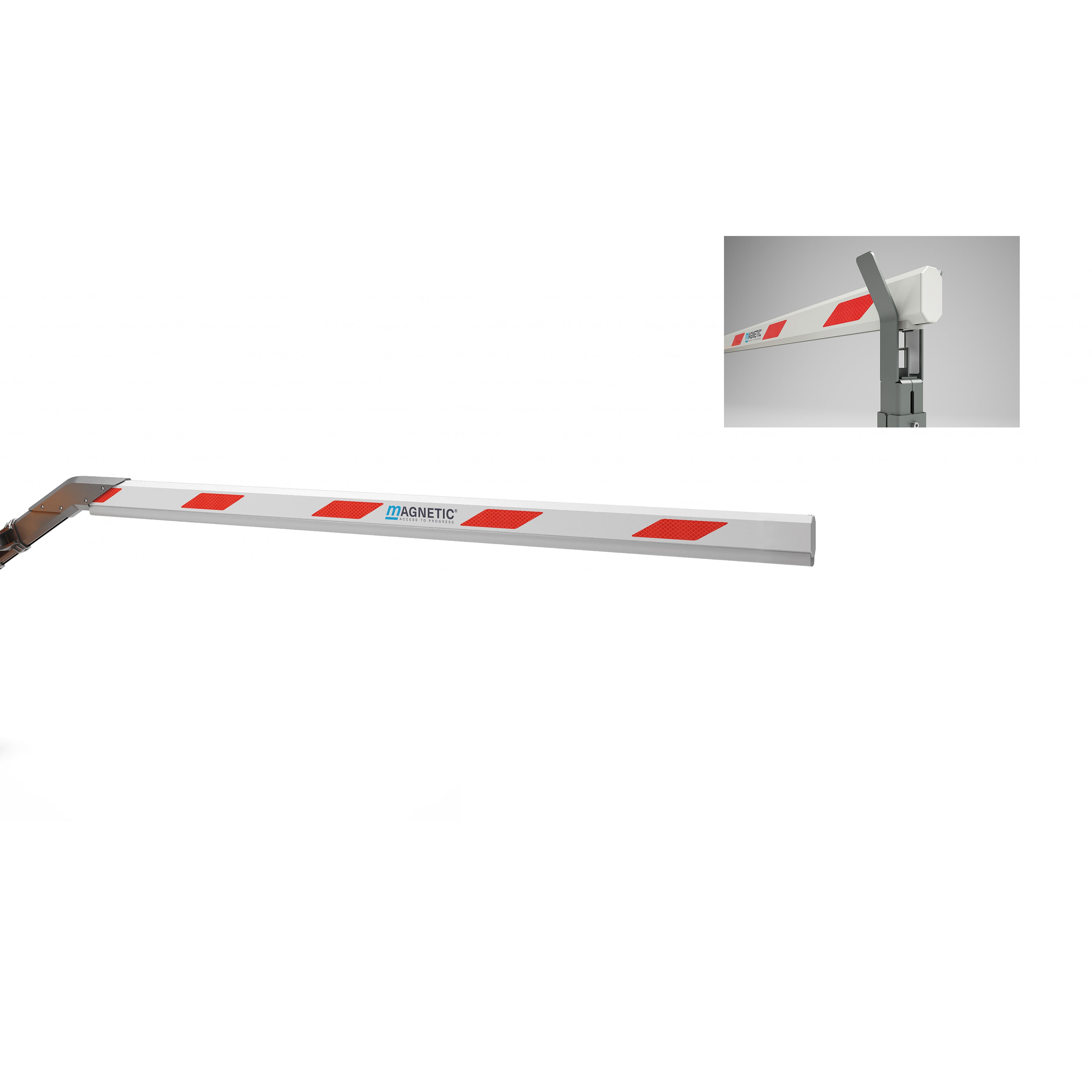 Faac - lisse varioboom sbv de 4500mm + systeme de verrouillage (reference : bv01)