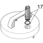 Faac - j355 ha m50 bouchon air