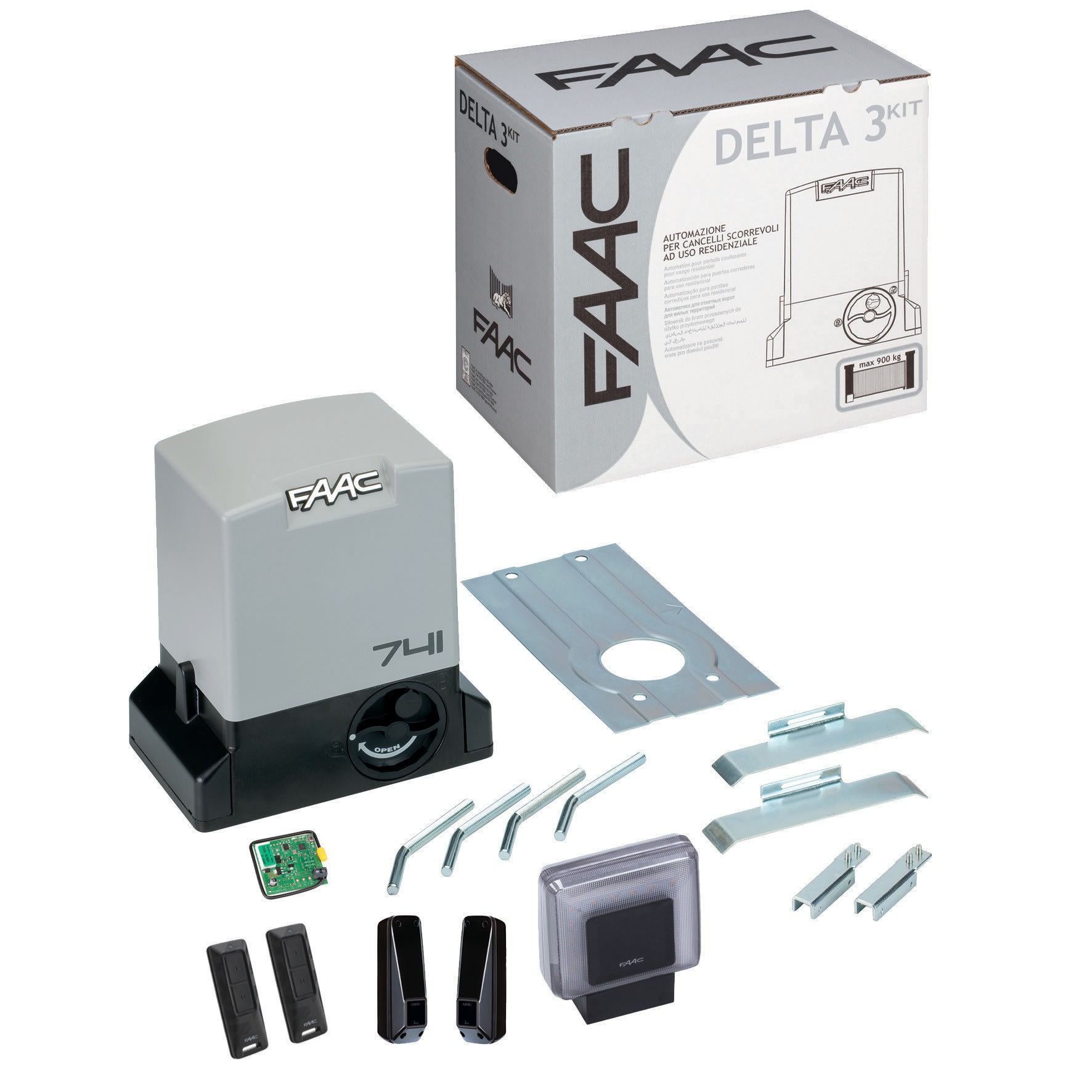 Faac - delta 3 kit integral 230v (version 2023)