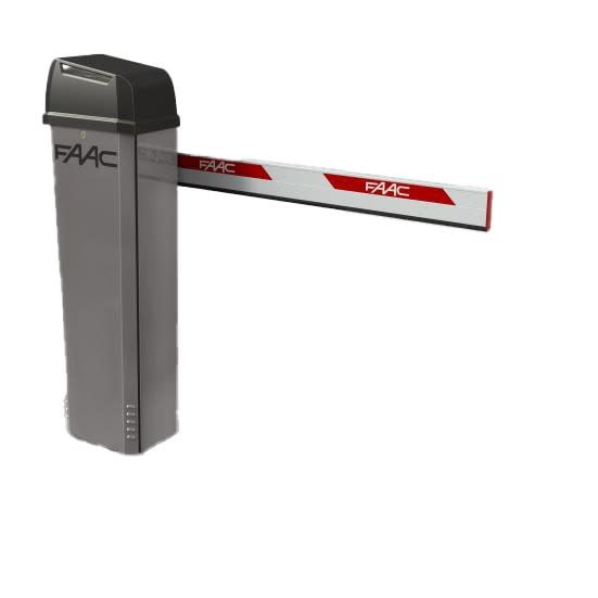 Faac - barriere b614 24v, electromecanique, ral gris 9006. vendue sans lisse.