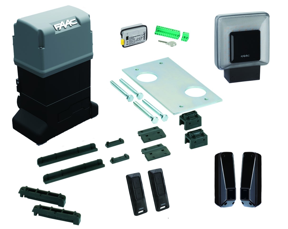 Faac - praticokit integral 220 v fr avec operateur 746 er z16