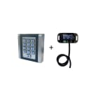 Faac - clavier a code radio xkpw 868 mhz inox - a saillie ou sur colonnette, ip54