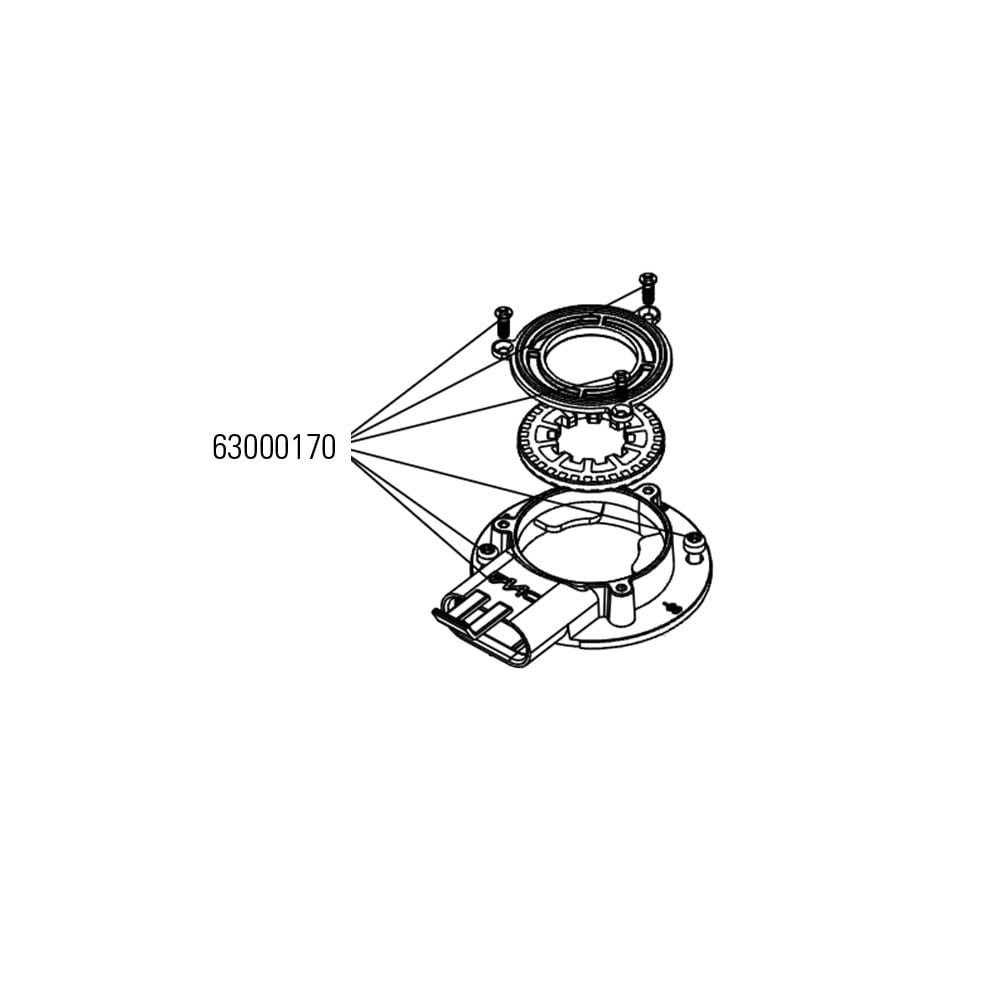 Faac - encodeur s700/s800h kit support plastique