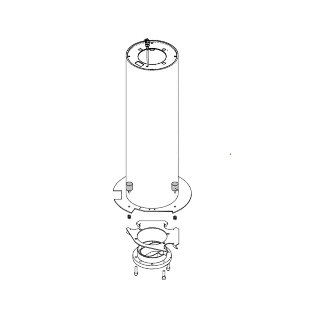 Faac - j200 ha -cylindre en inox