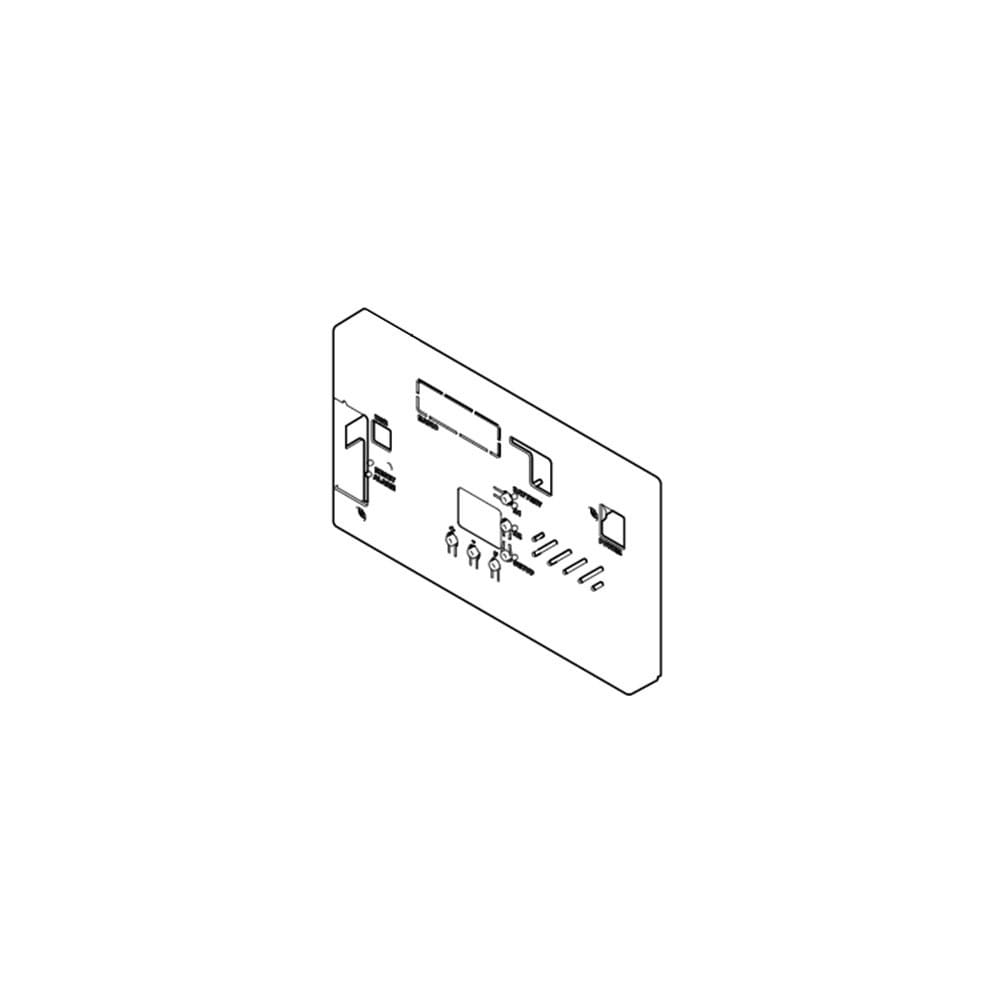 Faac - e124 - couvercle de protection en plastique pour carte electronique e124