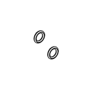 Faac - joints or 6x1,5 (0060-15) pour moteurs de portails