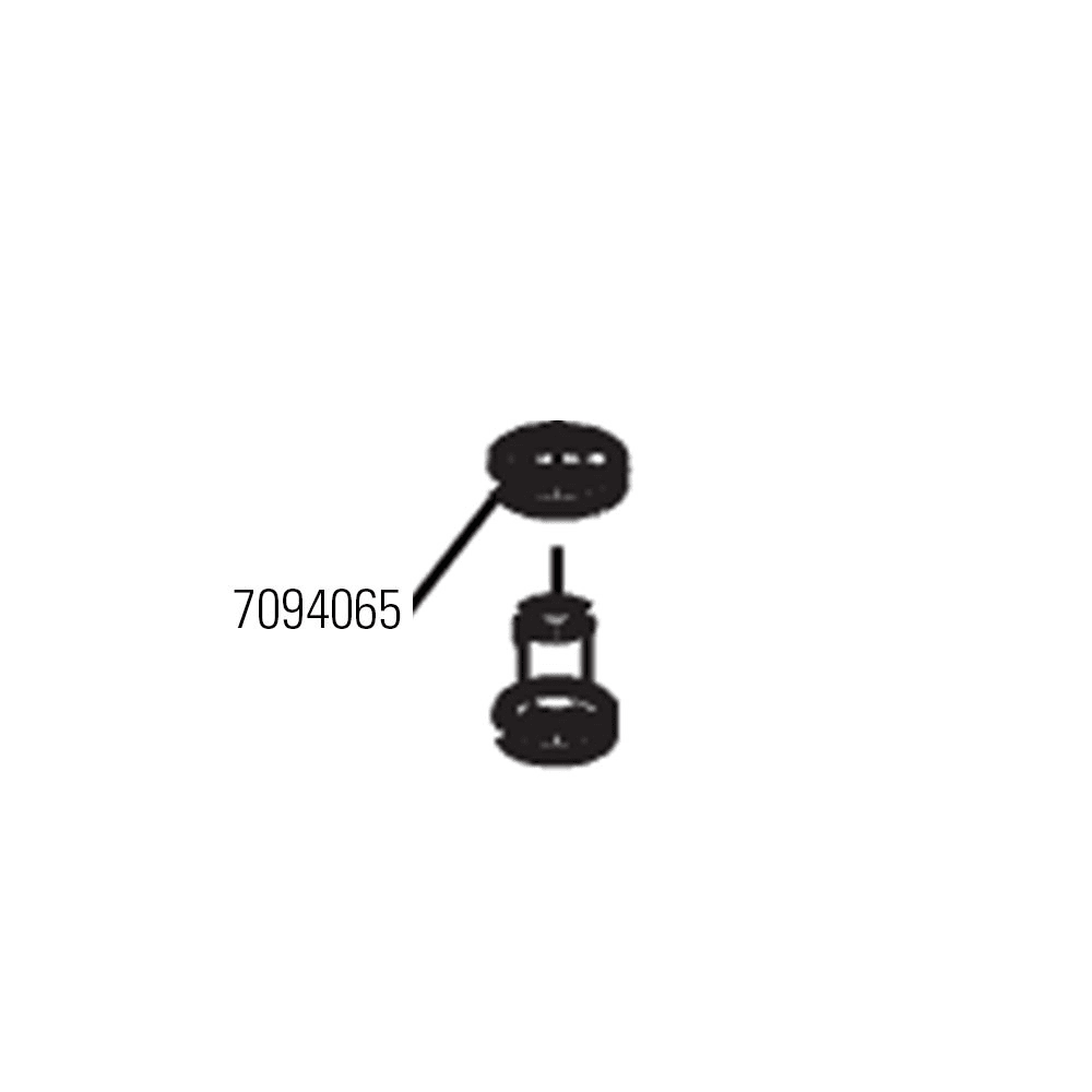 Faac - rondelle de cuivre 7x4x1 fs allum. (vendu par lot de 20 pieces)