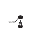 Faac - rondelle de cuivre 7x4x1 fs allum.  (vendu par lot de 20 pieces)