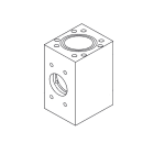 Faac - 560/580 - corps operateur pour moteurs hydraulique de portes de garages.