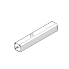 Faac - 400l - carter de protection de reservoir pour moteur 400 version longue