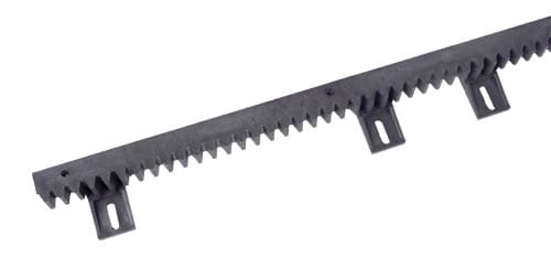 Faac - cremaillere nylon 1m et 6 attaches