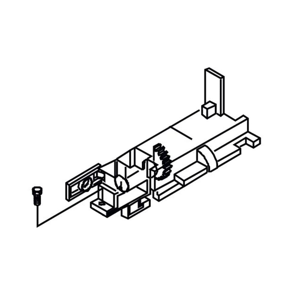 Faac - 760 - protection serrure pour operateurs hydrauliques 760 pour portails battants